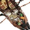 468PCS Medieval Vikinged Ship Ocean Adventure Navigation Pirate Boat Building Blocks Modular Technology Kid Brick Toy Adult Gift