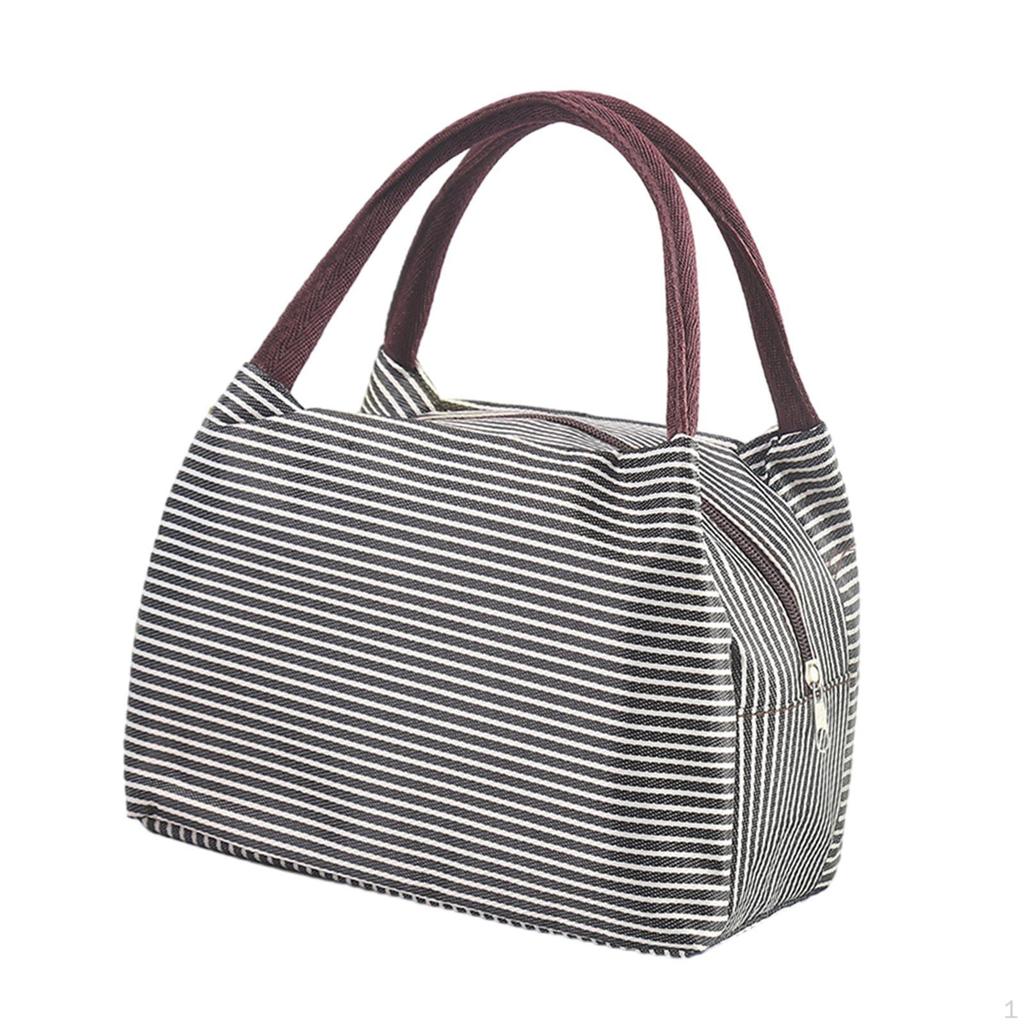 Lunch Totes Pouch with Zipper Picnic Tote Food Box Bags for