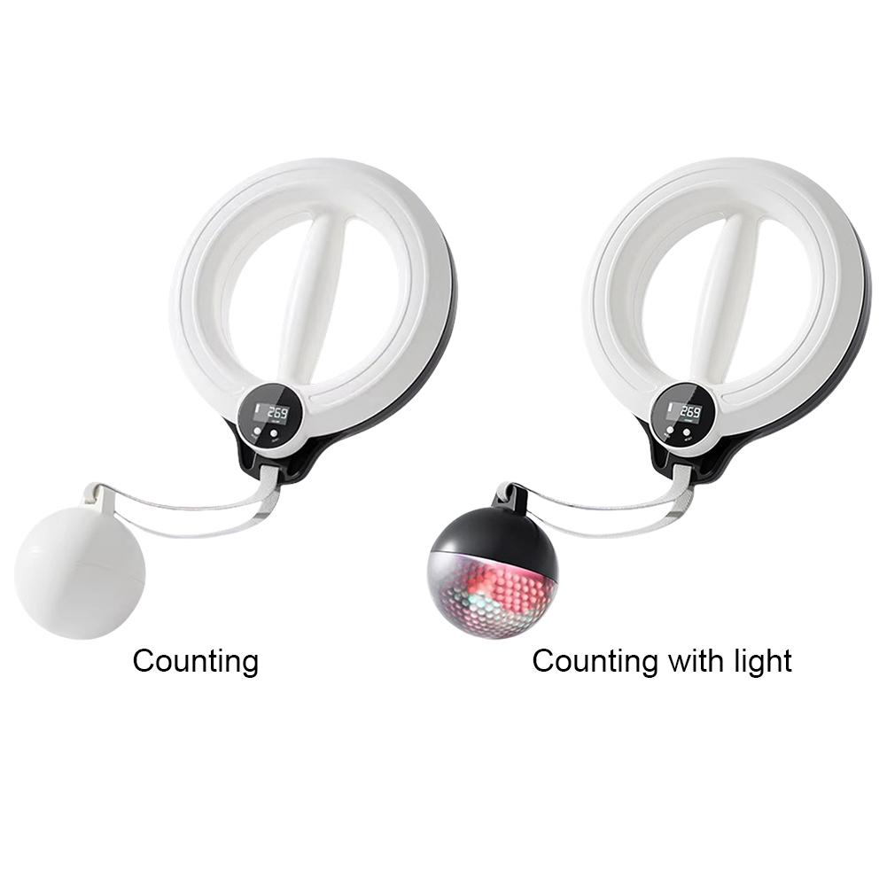 Portable Exercise Equipment with 3 Display Modes Smart Arm Exerciser with Counter Lightweight Arm Trainer for Arm Training