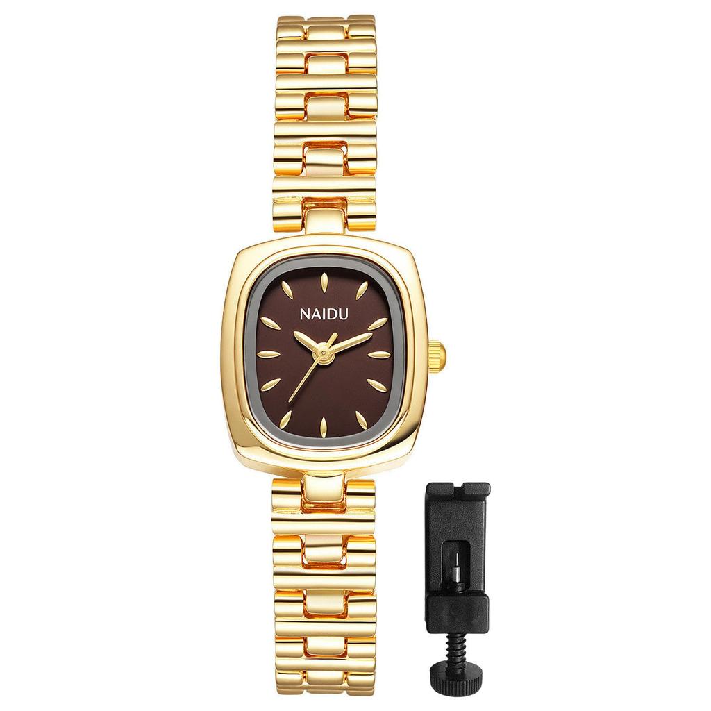 Cute and Small Square Watch for Women: Analog Display, Waterproof, Simple, Stylish Quartz Movement, Leisure, Business, Fashion Accessory - Perfect
