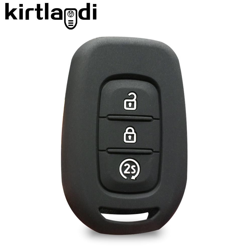Silicone Key Case for Dacia Sandero Stepway Logan Duster for Renault Clio 5 Dokker Logan Stepway Clio 5 SS2 Renault TWingo Cover