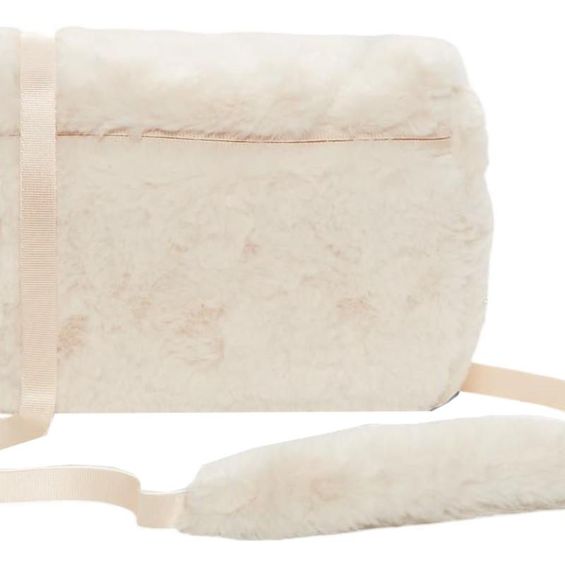 Nike Sportswear Futura 365 Faux Fur Crossbody Bag 1L Guava Ice/Guava Ice/Black Casual FB3048-838 Casual FB3048-838