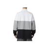 Nike Retro Sports Breathable Long Sleeve T-Shirt With Spliced Brand Logo And Dropped Shoulders Men Tops Grey FB7798-100