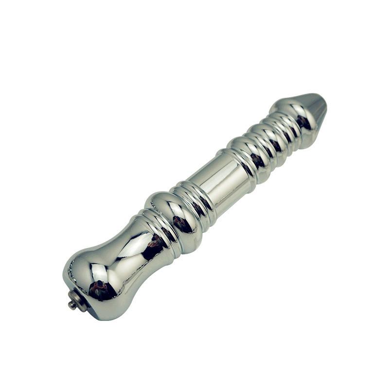 Neues großes Elektroschock-Lust-Pod-Sonde, medizinische Therapie, Metall-Anal-Butt-Plug, Dildo, Vagina, BDSM, Elektro-Sex-Stimulator-Spielzeug