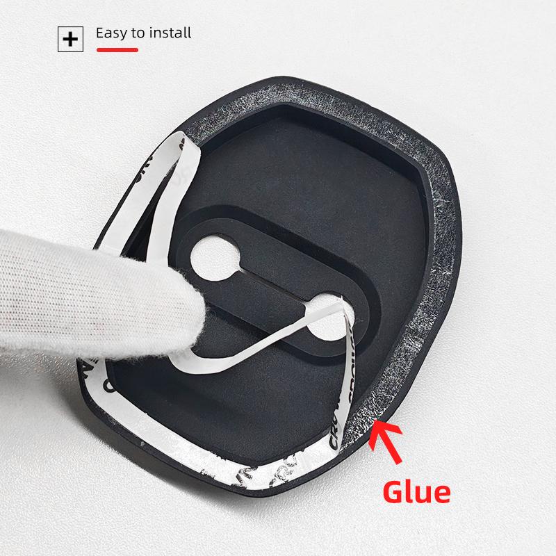 4 Stück Silikon Türschloss Schnalle Schutzhülle Türschutz geeignet für Buick Park Avenue GL8 GL6 Excelle XT GT LaCrosse