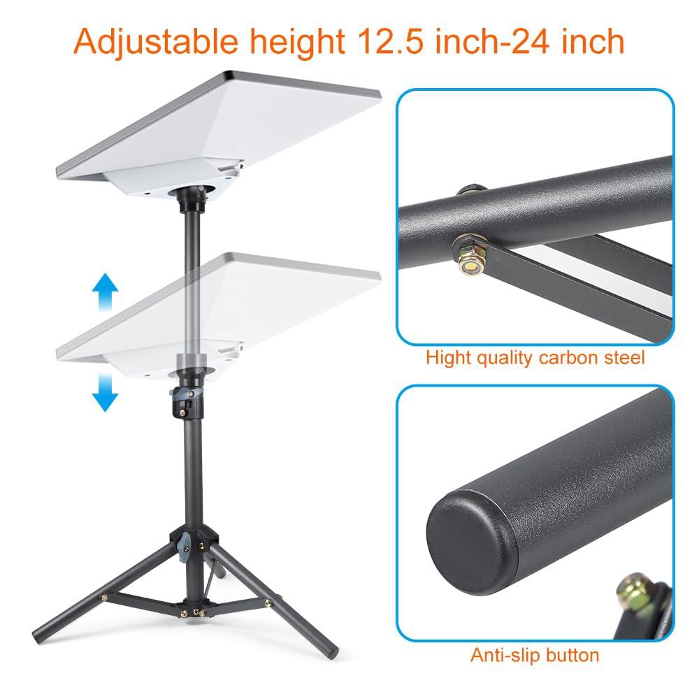 Scalable Tripod For Starlink Mini Metal Bracket Set With Adapter Portable Tripod Outdoor Mounting Kit For Starlink Mini Dish