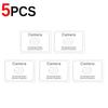 5-1pcs 3D Tempered Glass for IPhone 17e Back Camera Lens Protector Cover Films  9H Anti-Scratch Protective Film for IPhone 17E