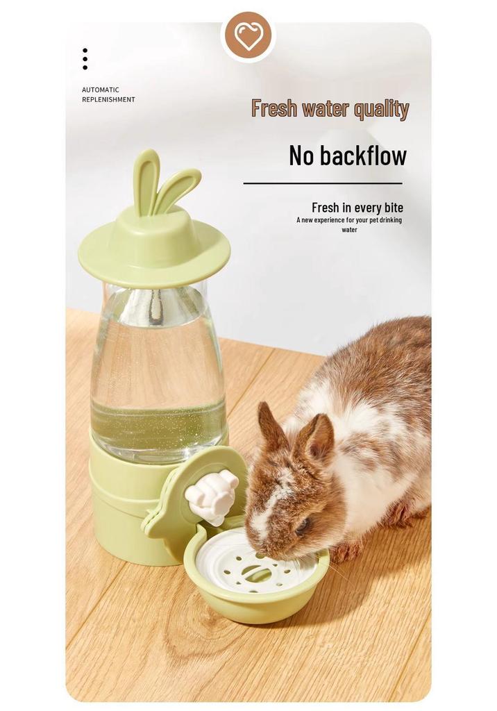 Automatic Water Dispenser for Small Pets: Rabbit, Cat, Guinea Pig, Chinchilla, Hedgehog Feeder