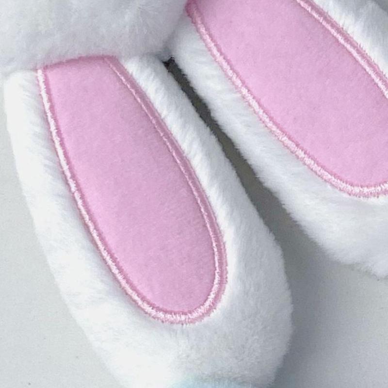 Plush-Rabbit Keychain Bunny-Keyring Stuffed Animals Doll-Keyring Charm Handbag Backpack Pendant for Valentines Day
