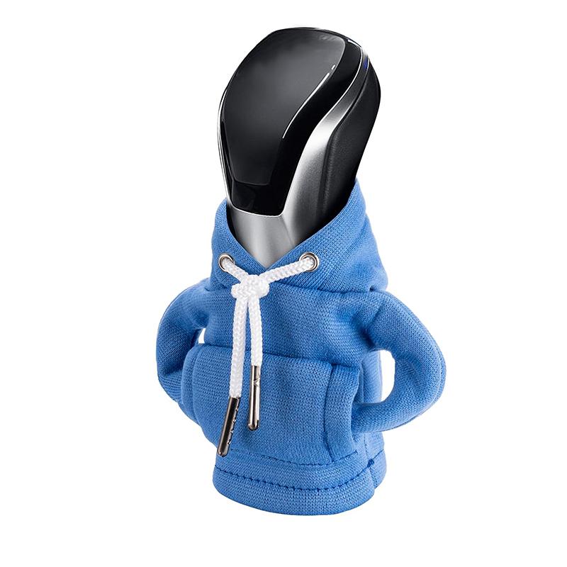 

Толстовка с капюшоном для автомобильного рычага переключения передач Толстовка с капюшоном для автомобильного рычага переключения передач Защитный чехол, автомобильный интерьер Симпатичные гаджеты Автомобильные аксессуары и украшения синий