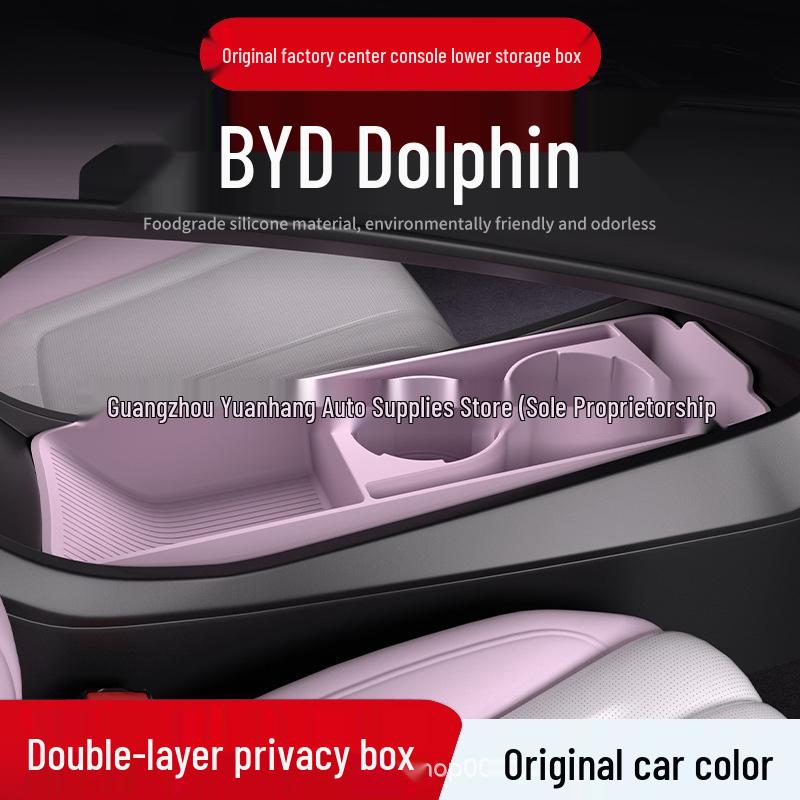 BYD 2025 Dolphin Center Console Storage Organizer