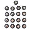 Great CHANEL Other accessories Button set black Women Used