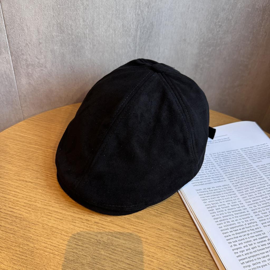 Solid Color Vintage Hat Women Polyester Material Sun Protection Adjustable Fit