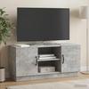 TV Cabinet Concrete Grey 102 x 34.5 x 47 cm Engineered Wood