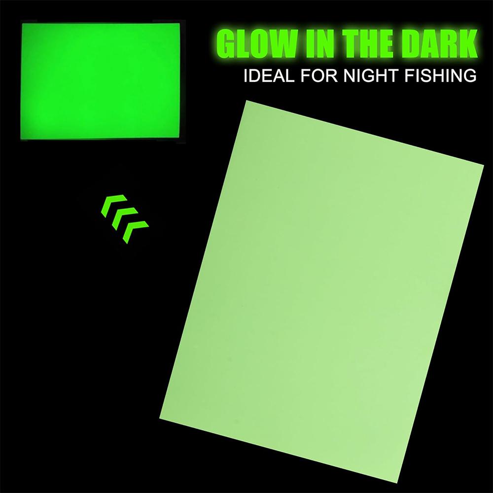 5Pcs Fishing Lures Tape Reflective Fish Scales Sticker Holographic Adhesive Film Flash Lure Tape for Fishing Lure Making