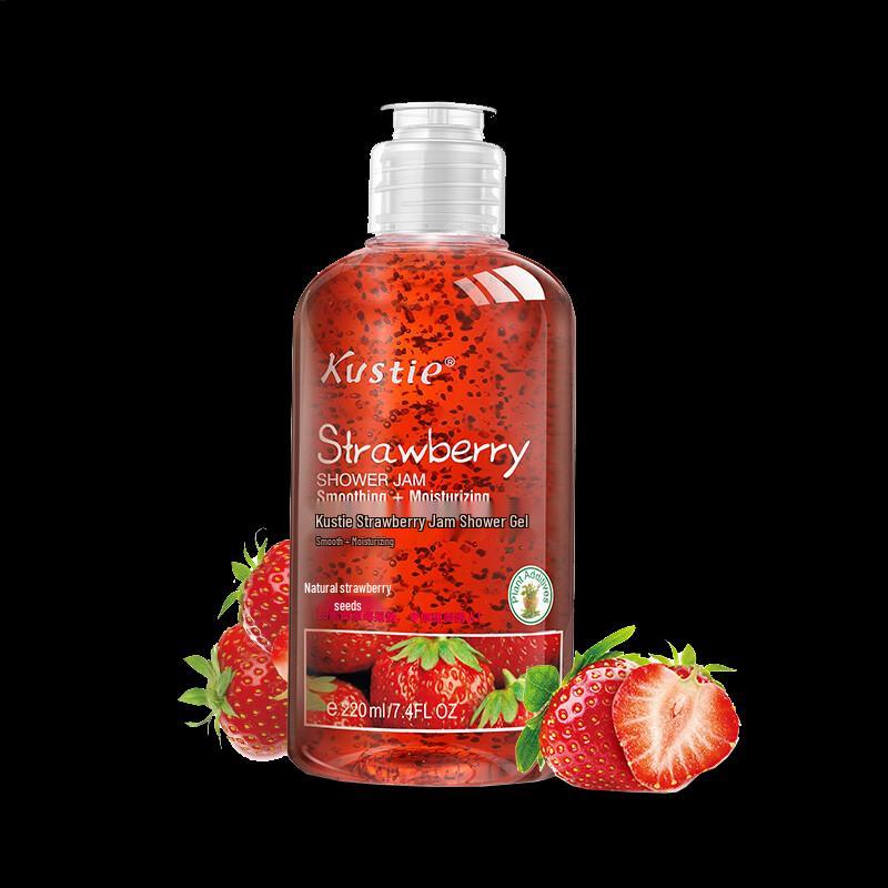 Kustie Strawberry Jam Shower Gel