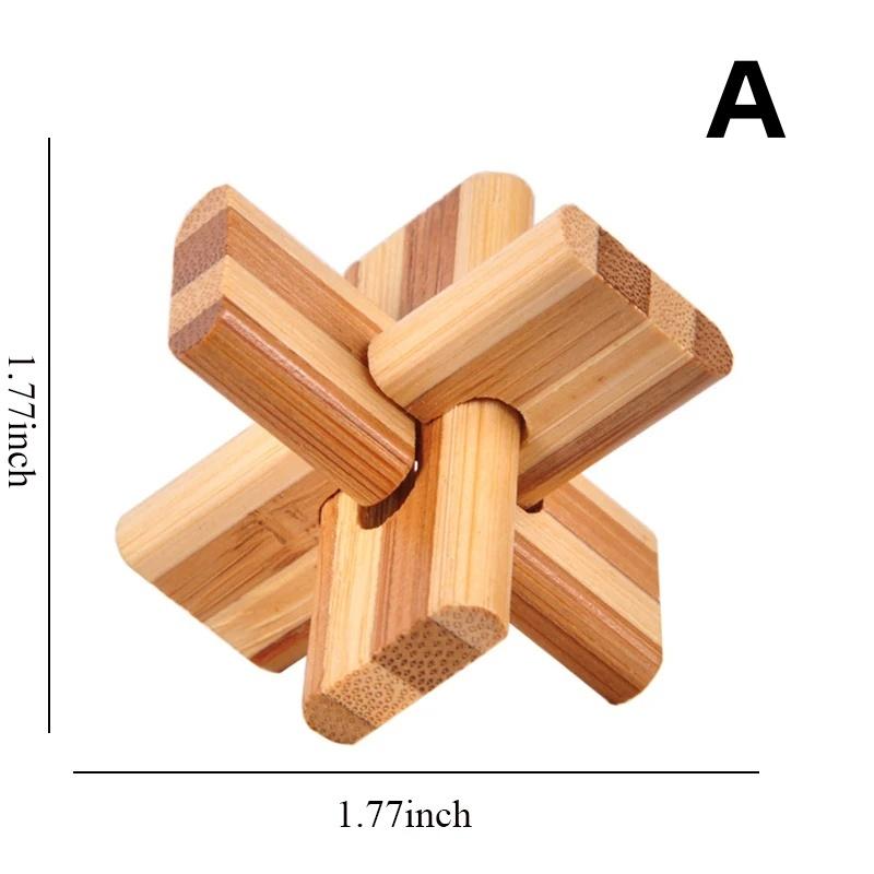 

Wooden Puzzle Games Brain Teasers Toy For Teens Adults Wood Logic 3D Puzzle Magic Ball Intellectual Removing Assembling Toy
