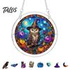 Talos Halloween Acrylic Puzzle Suncatcher, 7.87 Inch Sun Catcher Window Hanging Ornament, Ideal for Gifting and Home Decor