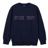 ASTRAL PROJECTION Ap Studio Begin Loose Fit Sweatshirt_Navy