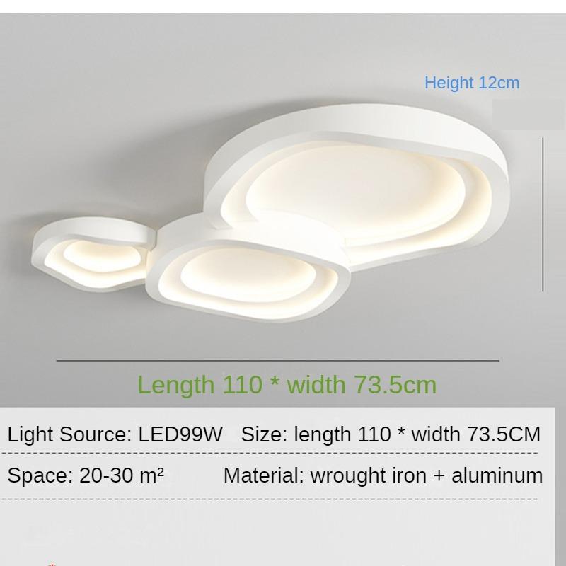 Modern LED Chandelier Ceiling Light Minimalist Design Bedroom Dining Room Living Room Aisle Decoration Indoor Lighting Fixtures