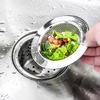 Stainless Steel Funnel Filter for Kitchen Sink - Anti-Clog Dishwashing Basin Filter
