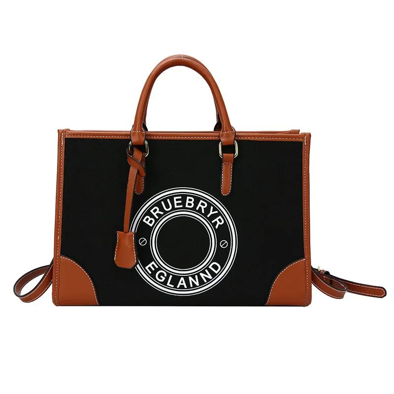 

Большая сумка из холста для женщин Сумки большой вместимости для путешествий, покупок, хранения, писем, сумка-хобо, повседневная сумка-мессенджер через плечо Small 28x11x20cm