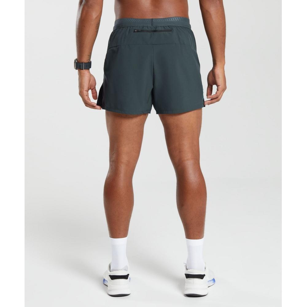 Buy Gymshark Apex Run Shorts Darkest Teal A3A7Z TBJZ at