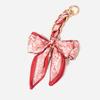 Silk Scarf Hand Woven Bag Extension Chain Ins Armpit Shoulder Metal Strap Women's Retro DIY Short