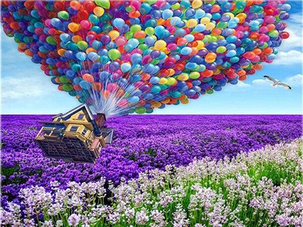 5d Diamond Painting Landscape Mountain Diamond Embroidery Sale Sunset River Rhinestones Mosaic Wall Art