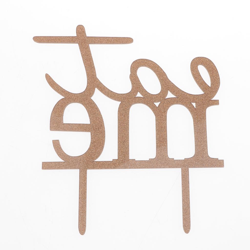 Buy Cake Toppers Wedding Decoration Birthday Party Favor Coffee+ at