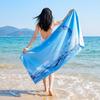 Double-Sided Plush Microfiber Beach Towel, 70x150cm - Quick-Drying, Skin-Friendly, Portable Shawl