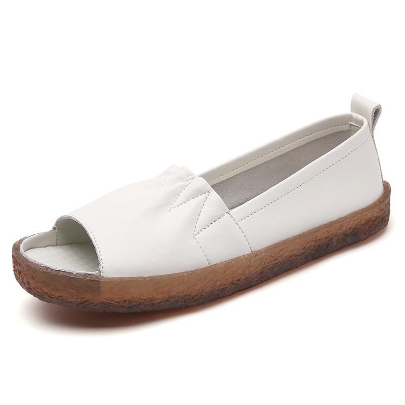 

Эластичные одинарные туфли женские ретро литературные повседневные туфли мягкая подошва мягкая поверхность удобные на одной педали 41