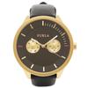 Metropolis 38mm Quartz FURLA 866634 Women's (1) Gold/Black [Item]