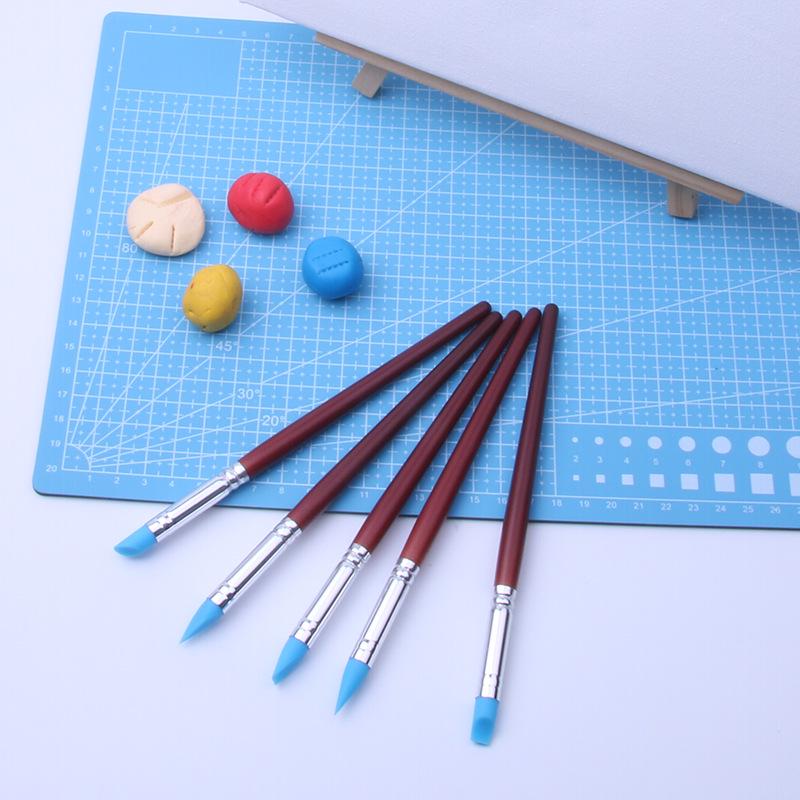 Silicone Eraser & Fingerprint Concealer Pens for DIY Polymer Clay & Pottery Tools