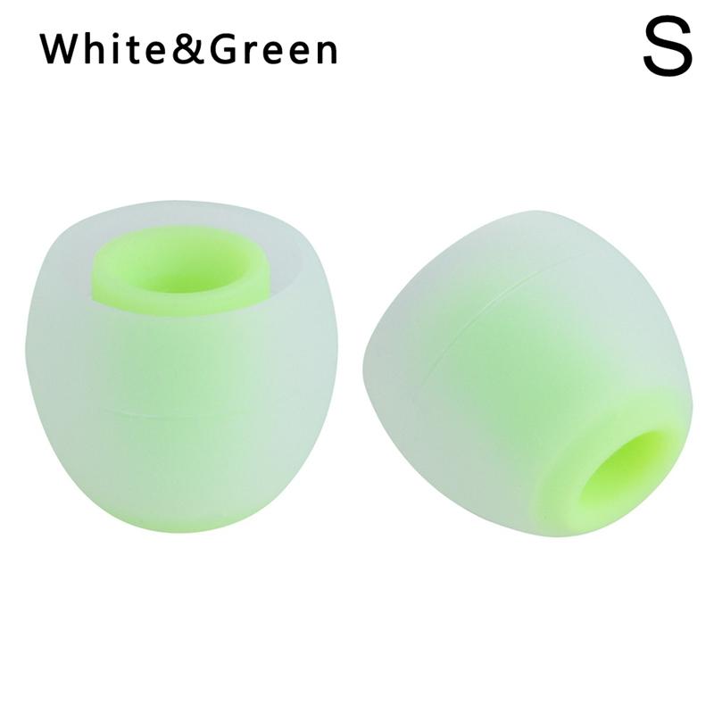 12 Pcs 3.8mm In-Ear Earphone Sleeve Universal Colorful Soft Silicone Earbuds Replaceable Rubber Ear Tips Headphone Accessories