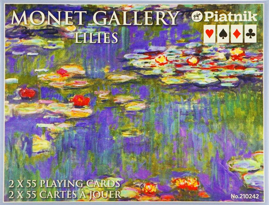 PIATNIK MONET LILIE Spielkarten