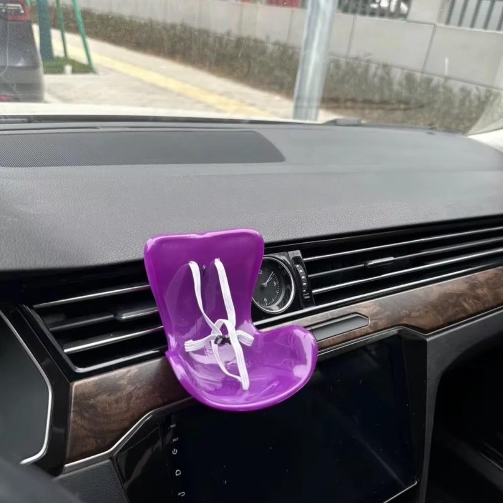 15-17cm Doll Seat Carseat Safety Seat Cute Doll Air Outlet Aromatherapy Decoration High-Grade Car Interior Decoration Accessorie