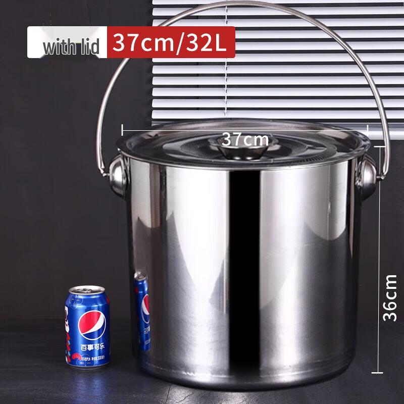 CNMF Stainless Steel Multi-Purpose Bucket with Handle