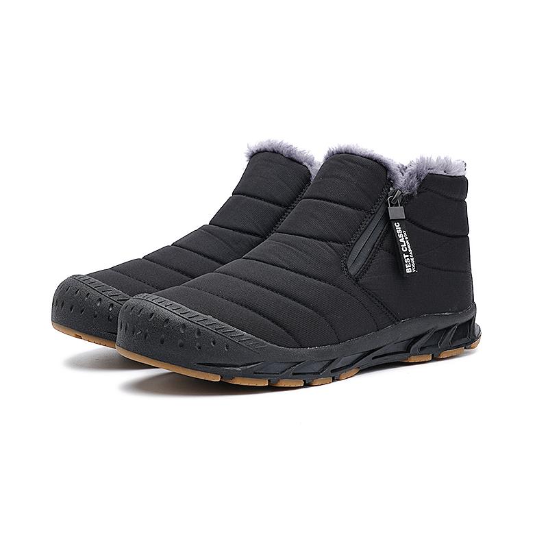 Winter Boots for Women Plush Snow Boots Couple Ankle Boots Warm Cotton Shoes
