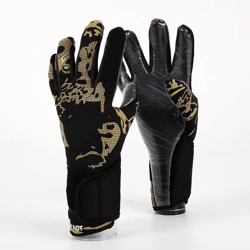 New Youth Adult Goalkeeper Gloves Latex Wear-resistant Non-slip Goalkeeper Gloves Special Gloves for Competition Training