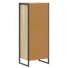Bathroom Cabinet with Door Sonoma 40 x 30 x 100 cm Engineered Wood