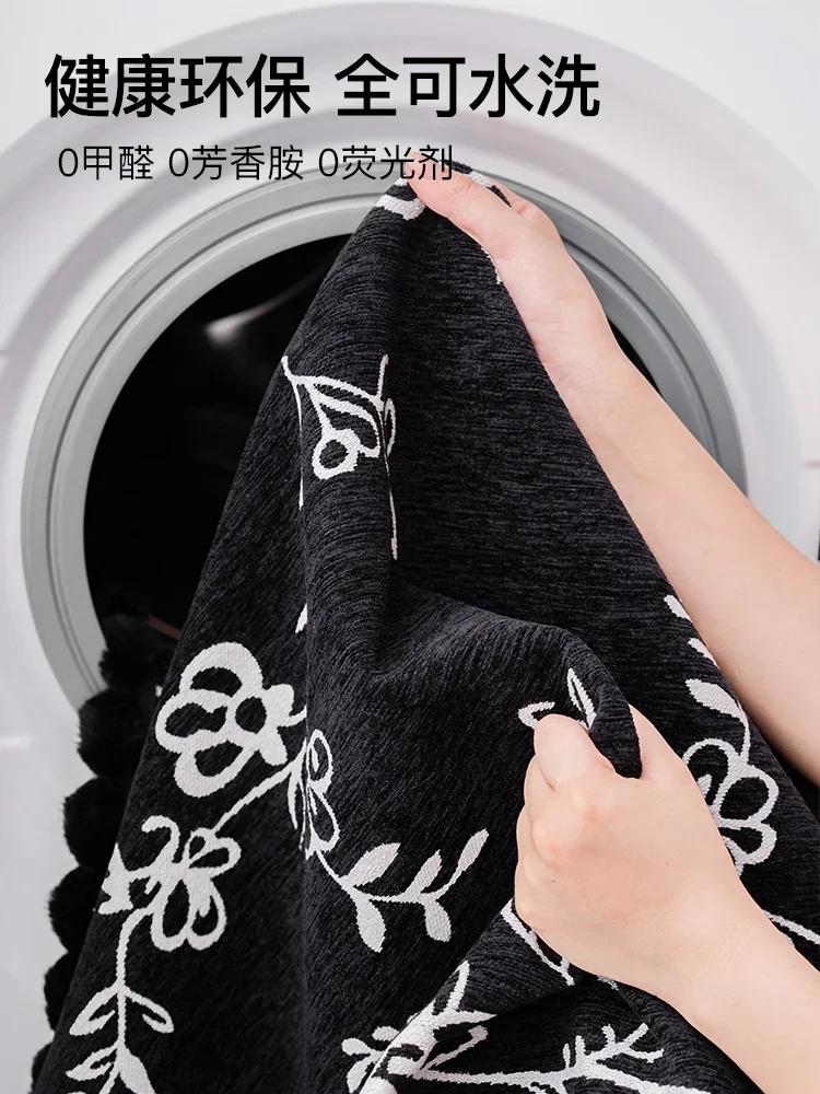 French Sofa Cushion Chenille Sofa Towels Are Universal All Year Round Jacquard Anti Slip Sofas Cover Dustproof Household Use