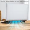 2Pcs Foldable Laptop Stand Portable Laptop Stand Invisible Cooling Laptop Stand Cooling Office Footpad Notebook Tablets