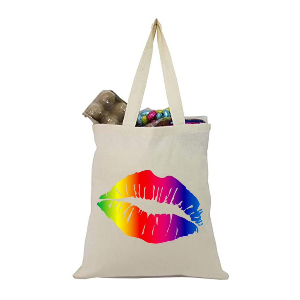 Umweltfreundliche und praktische 35 cm * 40 cm große Canvas-Einkaufstasche, Rucksack-Tasche, 25 Muster, Damen-Umhängetasche