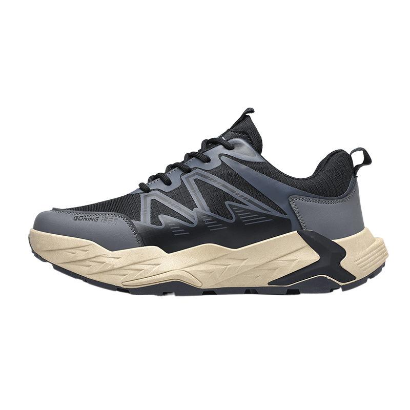 Men's Shoes 2025 Autumn New Breathable Casual Non-slip Sports Shoes Men's Outdoor Soft Sole Heightening Running Dad Trendy Shoes