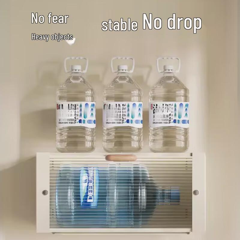 Wall-Mounted Kitchen Dish Cabinet