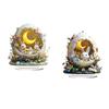 Easter Bunny Ornament Country Decoration Home Decor Ornament Party Supplies Rabbit Plaque 2D Rabbit Sign for Home Table Festive