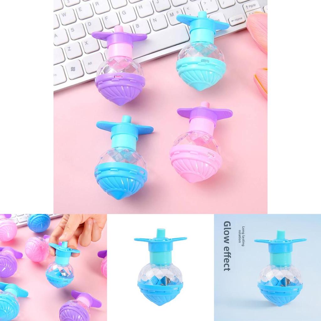 Childrens Spiral Gyroscope Toy With Luminous Design For Children Play
