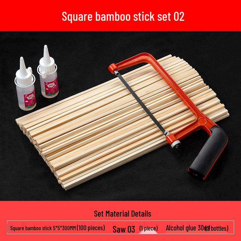 DIY Bamboo Architectural Model Rods