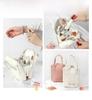 2023 Waterproof Leather Cosmetic Bag for Skin Care with Large Capacity
